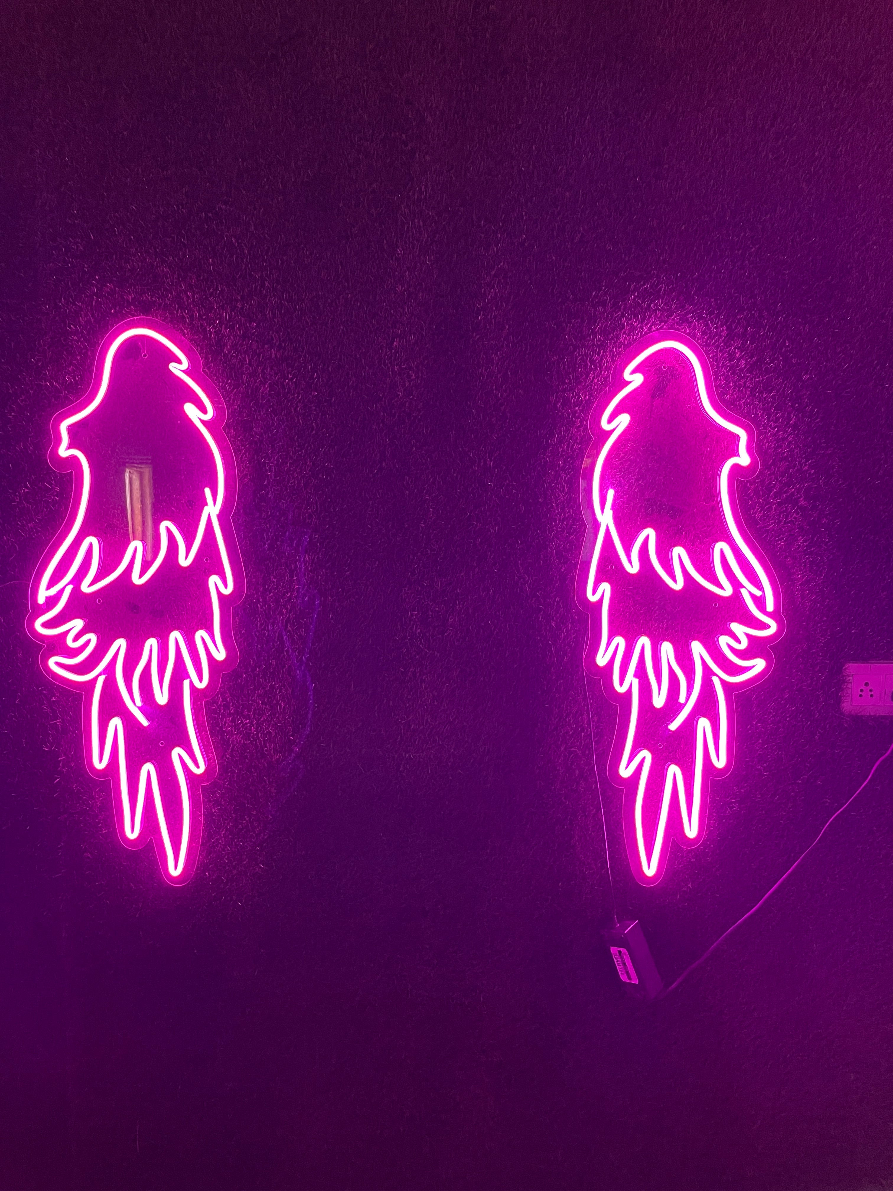Angle wings - Neon Sign